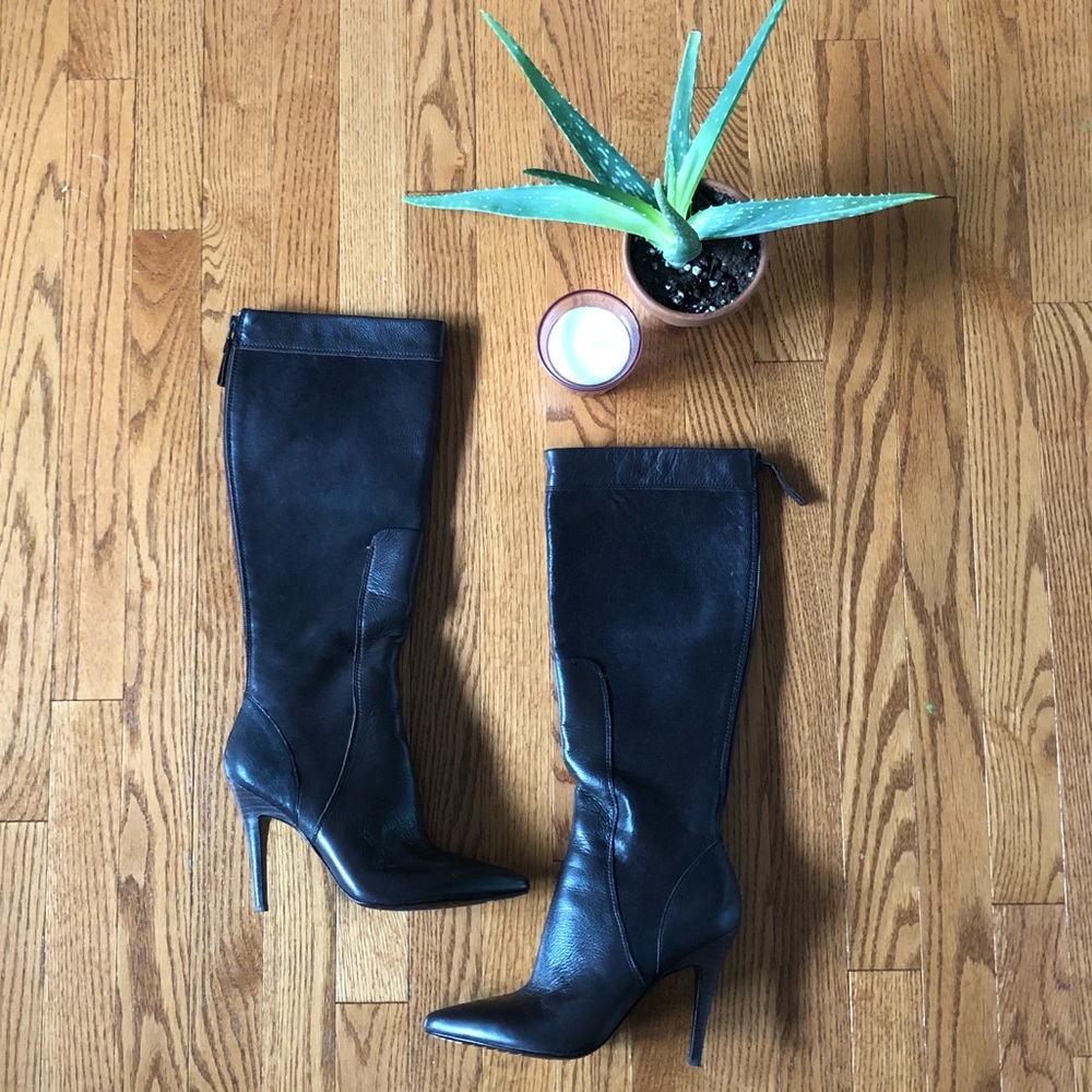 Vero Cuoio Modern Vintage Diana Chocolate Brown Boots.